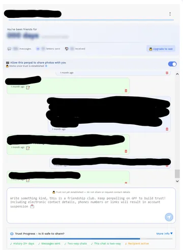 Original-Website zum Vergleich: Nachrichten & Direktkontakt