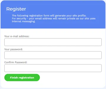 Original-Website zum Vergleich: Login-Seite